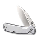 SENCUT ArcBlast Flipper & Button Lock & Thumb Stud Knife Aluminum Handle (2.98" 9Cr18MoV Blade) S22043B-2 - SENCUT
