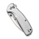 SENCUT ArcBlast Flipper & Button Lock & Thumb Stud Knife Aluminum Handle (2.98" 9Cr18MoV Blade) S22043B-2 - SENCUT