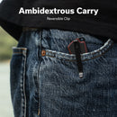 SENCUT Squiggy Flipper & Thumb Hole & Button Lock Knife G10 Handle (3.89" 9Cr18MoV Blade) S24082A - 3 - SENCUT