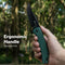 SENCUT Vornix Flipper Knife Teal Green G10 Handle (3.65" Black 9Cr18MoV Blade) S25038-1