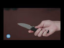 SENCUT Tynan Flipper Knife Stainless Steel Handle (3.18" 10Cr15CoMoV Blade) SA10B