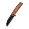 SENCUT Awassi Flipper & Thumb Stud Knife Neutral Blue G10 Handle (3.46" Satin Finished 9Cr18MoV Blade) S24065 - 3 - SENCUT