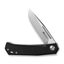 SENCUT Braxx Slip Joint Knife Black G10 Handle (3.12" Satin Finished D2 Blade) S25089 - 1 - SENCUT
