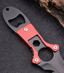 SENCUT Diving Knives Plastic & Stainless Steel Handle 4 Inches Stainless Steel Blade, with a Nylon Sheath SDK2017897 - SENCUT