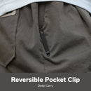 SENCUT Glenspar Thumb Stud & Crossbar Lock Knife Brown Canvas Micarta Handle (3.45" Black 9Cr18MoV Blade) S25046 - 3 - SENCUT