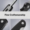 SENCUT Omniform Flipper Knife Black Canvas Micarta Handle (3.65" Satin Finished 9Cr18MoV Blade) S23064-2