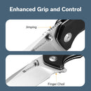 SENCUT Skarnax Flipper & Thumb Stud Knife G10 Handle (3.79" 9Cr18MoV Blade) S24025 - 1 - SENCUT