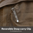 SENCUT Sylor Flipper & Thumb Stud Knife Ivory G10 Handle (3.35" Stonewashed D2 Blade) S25056 - 2 - SENCUT