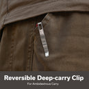 SENCUT Sylor Flipper & Thumb Stud Knife Red G10 Handle (3.35" Satin Finished D2 Blade) S25056 - 3 - SENCUT