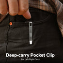 SENCUT Tauron Flipper & Thumb Stud Knife Black G10 Handle (3.48" Stonewashed D2 Blade) S25060 - 1 - SENCUT