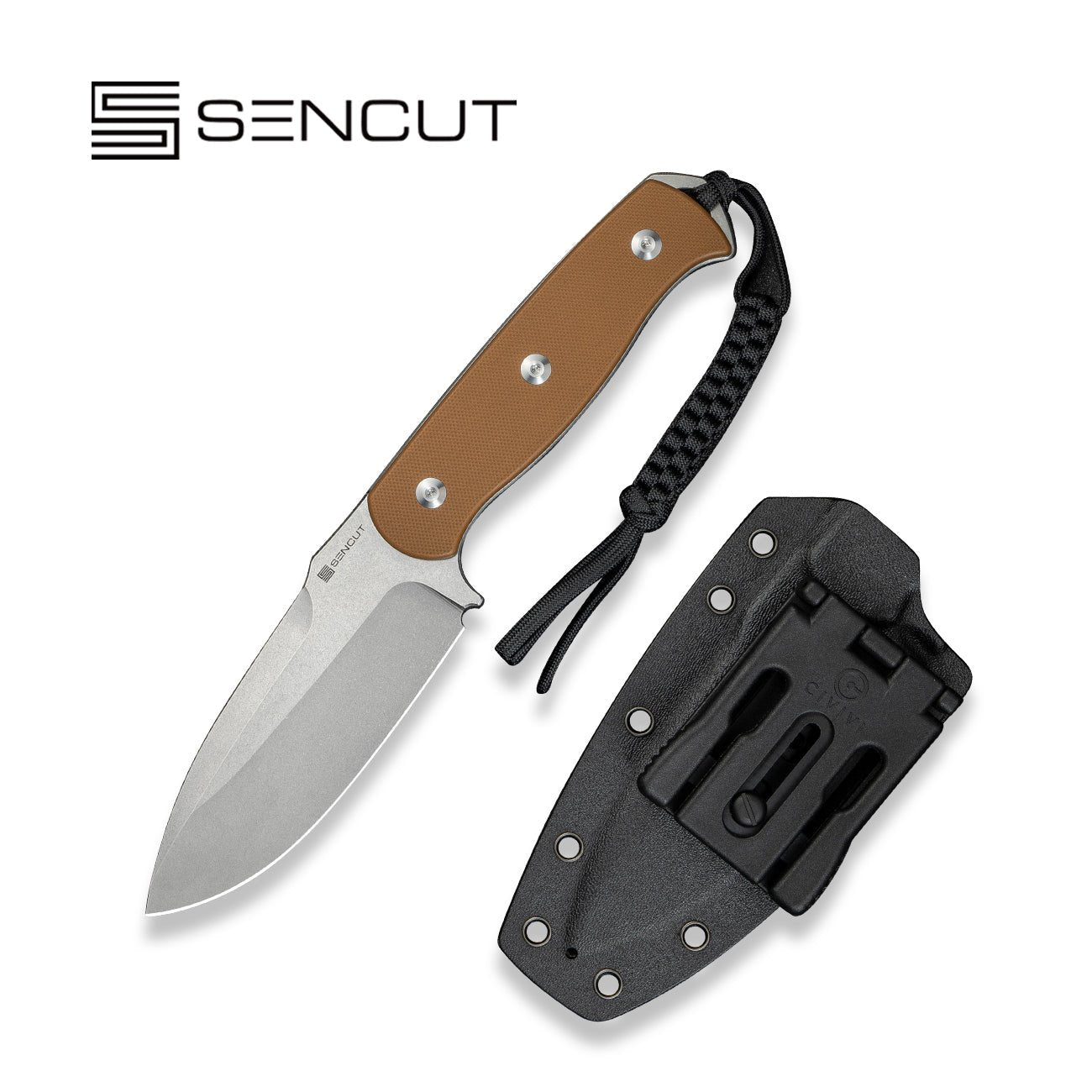 SENCUT Toxodon Fixed Blade Knife G10 Handle (4.57