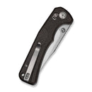 Smoky Mountain Knife Works Exclusives SKU - SENCUT Slybolt Thumb Stud & Crossbar Lock Knife S25001A - 3 - SENCUT