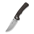 Smoky Mountain Knife Works Exclusives SKU - SENCUT Slybolt Thumb Stud & Crossbar Lock Knife S25001A - 3 - SENCUT