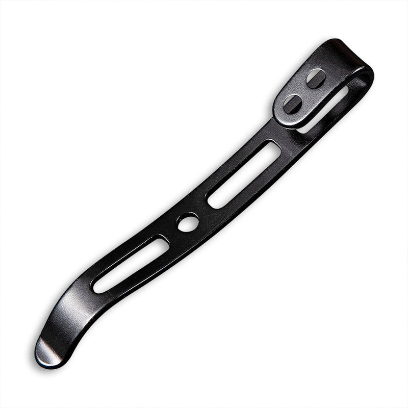 SENCUT Deep Carry Pocket Clip for EDC Knife, NOT Screws Included, Compatible with All SENCUT Knives SA15A (Long Black)