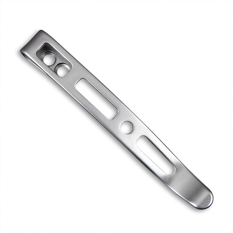 SENCUT Deep Carry Pocket Clip for EDC Knife, NOT Screws Included, Compatible with All SENCUT Knives SA14B (Short Plain)