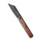 SENCUT Bronte Front Flipper Knife Cuibourtia Wood Handle (3.38" Black Stonewashed 9Cr18MoV Blade) SA08E - SENCUT