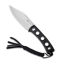 SENCUT Waxahachie Fixed Blade Knife Black G10 Handle (3.7" Satin Finished 9Cr18MoV Blade) SA11A - SENCUT