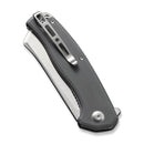 CIVIVI Traxler Flipper Knife Gray G10 Handle (3.49" Satin Finished 9Cr18MoV Blade) S20057C-3