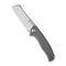 CIVIVI Traxler Flipper Knife Gray G10 Handle (3.49" Satin Finished 9Cr18MoV Blade) S20057C-3