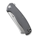 CIVIVI Traxler Flipper Knife Gray G10 Handle (3.49" Satin Finished 9Cr18MoV Blade) S20057C-3