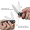 SENCUT Bocll II Flipper Knife Black G10 Handle (2.96" Satin Finished D2 Blade) S22019-1