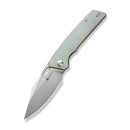 SENCUT GlideStrike Thumb Hole Knife Natural Coarse G10 Handle (3.74" Satin Finished 9Cr18MoV Blade) S23018-2