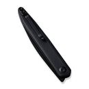SENCUT Jubil Front Fliper Knife Black G10 Handle (2.95" Black D2 Blade) S20029-2