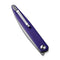 SENCUT Jubil Front Fliper Knife Purple G10 Handle (2.95" Stonewashed D2 Blade) S20029-1