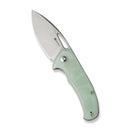 SENCUT Phantara Flipper Knife Natural Coarse G10 Handle (3.7" Stonewashed 9Cr18MoV Blade) S23014-2