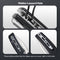 SENCUT Sachse Flipper & Button Lock & Thumb Stud Knife Black G10 Handle (3.47" Satin Finished 9Cr18MoV Blade) S21007-5